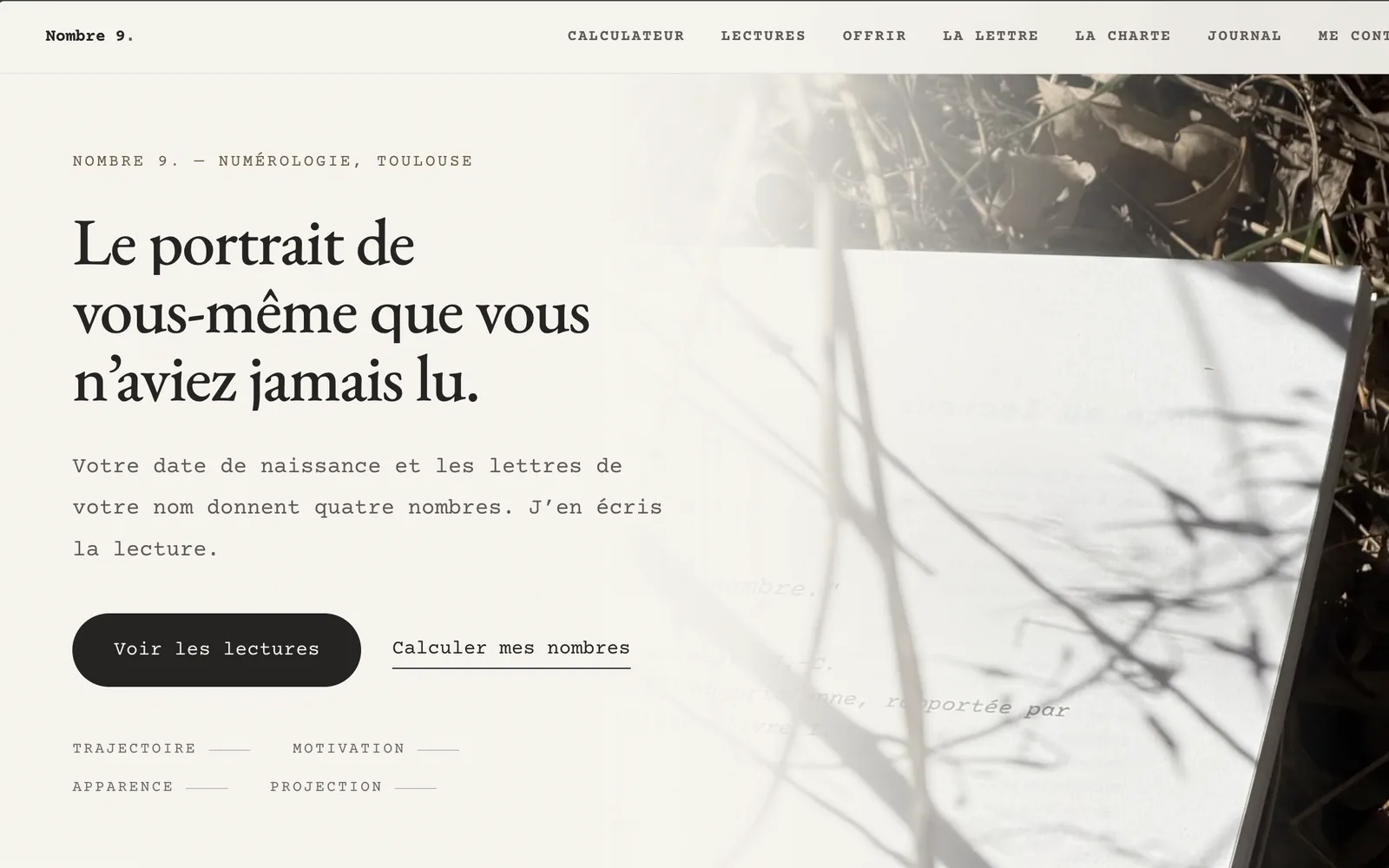 Accueil du site nombre9.fr